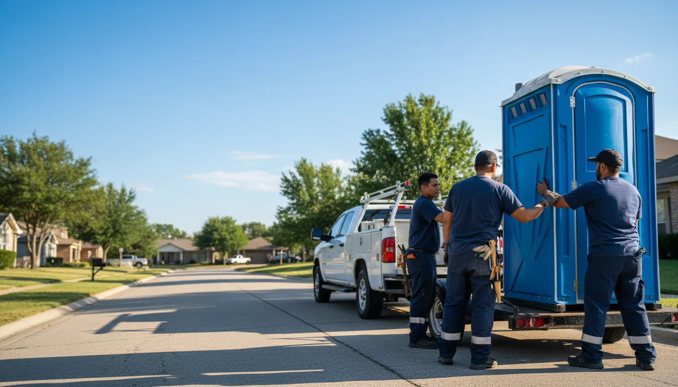 Portable Toilet Rental in Kellyville, OK near me